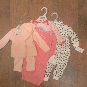 Baby Girl Size 6 Months Bundle New With Tags